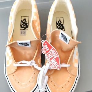 Vans checkerboard Peach (orange) unisex